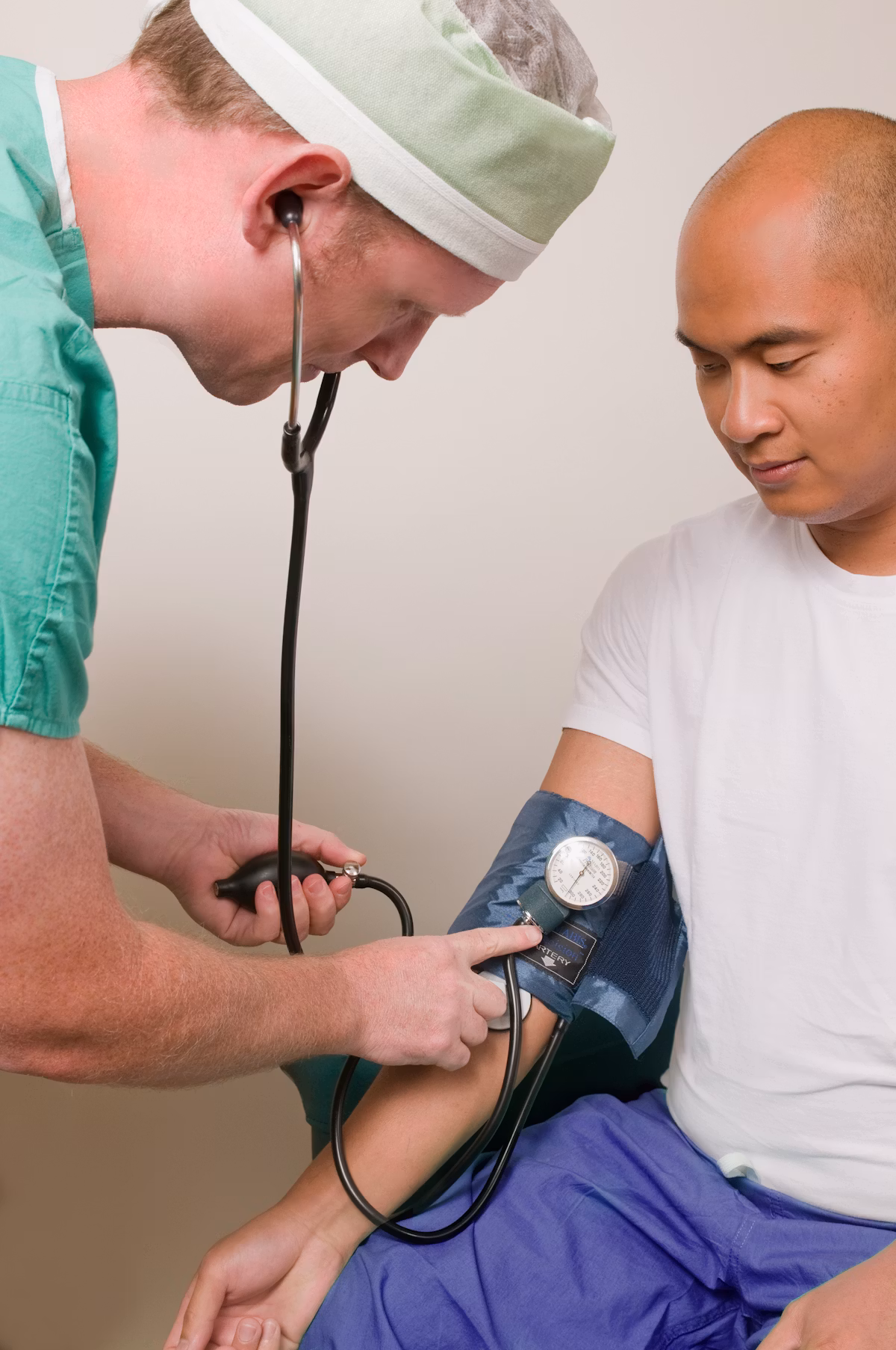 Doctor discussing care with a patient